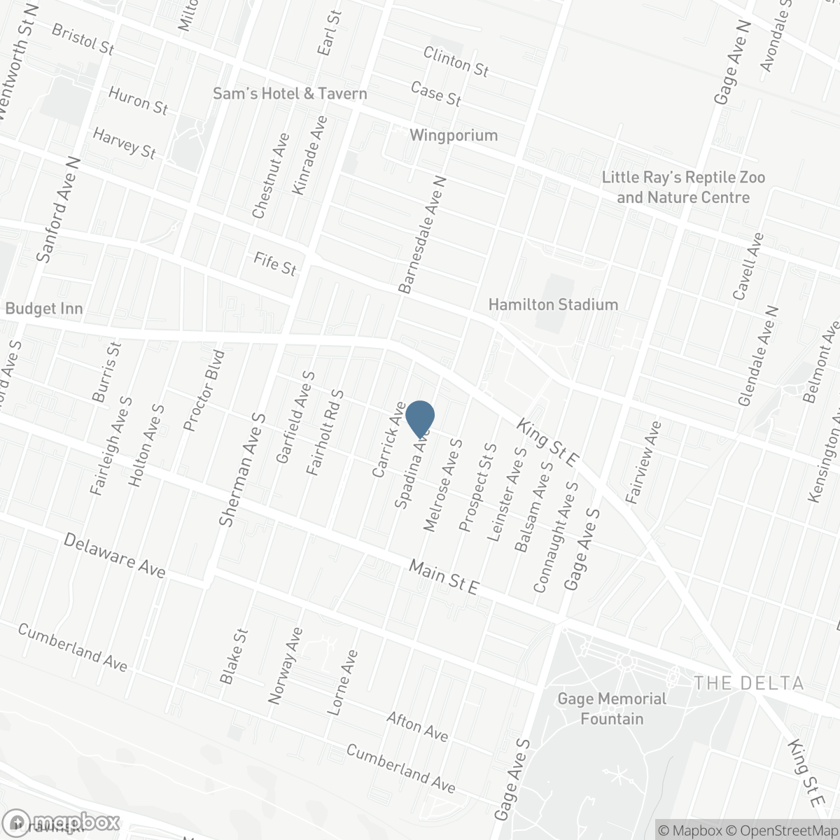 38 SPADINA Avenue, Hamilton, Ontario L8M 2W9